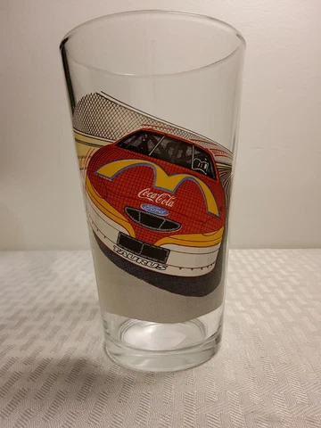 1998 McDonald's Bill Elliott  50th Anniversary Nascar  Glass Cover