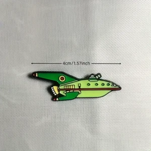 Futurama - Pin insignia de metal y esmalte de nave espacial Planet Express - Envío gratuito - Imagen 1 de 4