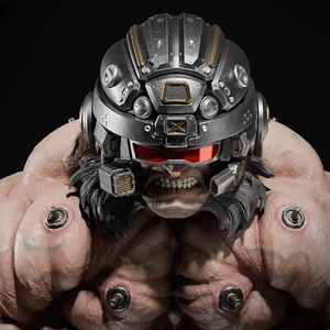 3D Printed 16K Fan Made CA3D X-Men - Wolverine Weapon X UNPAINTED 1/6 scale - Picture 1 of 13