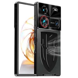 Para ZTE nubia Z60 Ultra, Aluminio Metal Parachoques Vidrio Trasero Panel Cubierta Estuche - Imagen 1 de 13