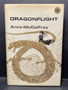Anne McCaffrey Dragonflight SIGNED 1st Ed. 1969 Walker & Co. Novels Of PERN HCDJ - Picture 1 of 16