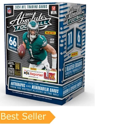 2024 Panini Absolute Football NFL Trading Cards Blaster Box