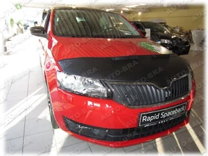 PROTECTOR DEL CAPO compatible con Skoda Rapid desde 2012- Hood Car Bra Tuning - Imagen 1 de 5