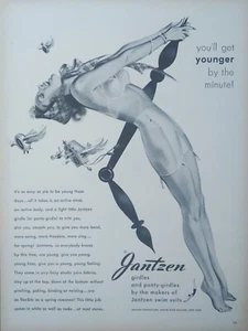 1948 Vintage Jantzen print ad, you'll get younger by the minute - Picture 1 of 1