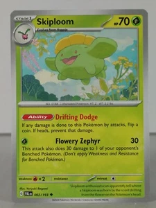 Skiploom - Paldea Evolved - 002/193 - singles - Pokemon TCG - Uncommon - Picture 1 of 22