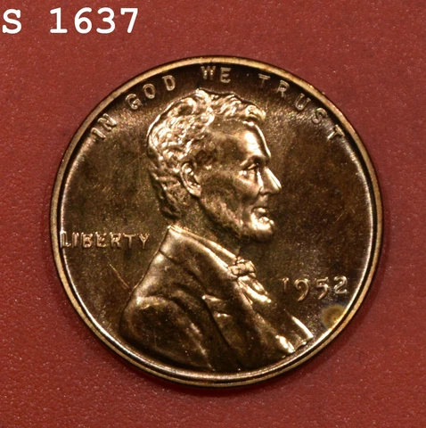 1952 Proof Lincoln Wheat Cent "VCH Proof RED" *Free S/H After 1st Item* Cover