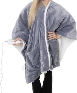 Snuggie Heated Wrap - Wearable Heated Electric Blanket - Picture 1 of 1