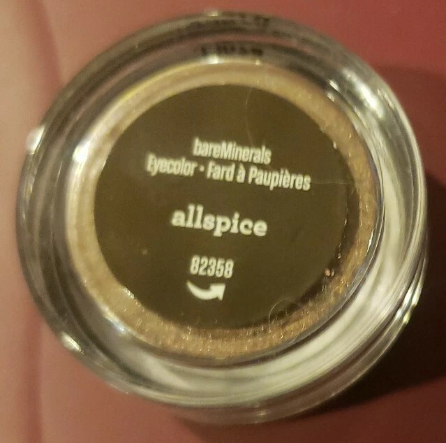bareMinerals ALLSPICE Eyecolor Shadow 0.28 (meio tamanho) ~ marrom brilho umber - Imagem 1 de 1