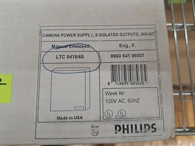 Usado, Philips, LTC-5418/60, Fuente de Alimentación Multicámara Aislada, 8 Salidas de Cámara Foto 1 de 4