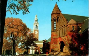 Cartolina Billings Library Ira Allen Chapel Università del Vermont - Foto 1 di 2