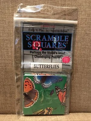 Scramble Squares Butterflies 9 Piece Puzzle by b. dazzle - Image 1 of 2