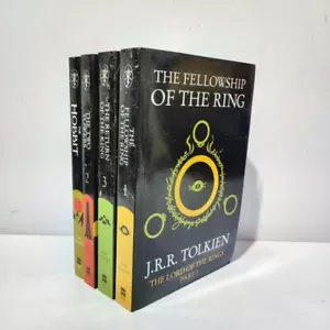 The Hobbit and The Lord of the Rings 4 Books Collection Box Set Englisch - Bild 1 von 6