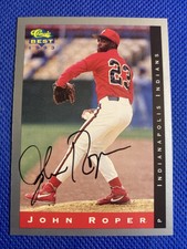 1993 Classic Best John Roper #16 Auto Signed Autograph Reds 