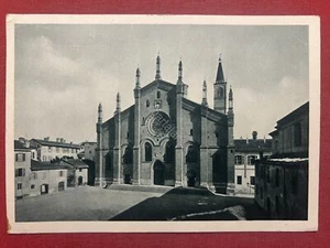 Cartolina - Pavia - Piazza e Chiesa del Carmine - 1942 - Picture 1 of 2