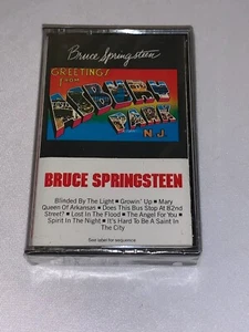 BRUCE SPRINGSTEEN GREETING FROM ASBURN PARK NJ CASSETTE TAPE BRAND NEW SEALED!! - Picture 1 of 6