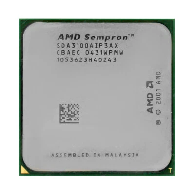 AMD Sempron 3100+ 1.8GHz SDA3100AIP3AX LGA754 - Bild 1 von 2