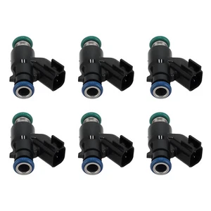 6Pcs Fuel Injectors for Chevy Impala Malibu Pontiac Buick 3.5L 3.9L V6 2006-2010 - Foto 1 di 12