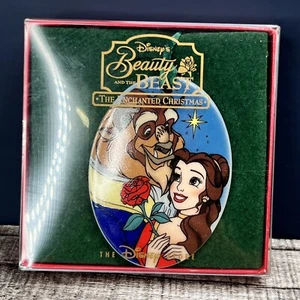 Disney Beauty and the Beast Enchanted Christmas Disney Store Ornament 1997 - Picture 1 of 3