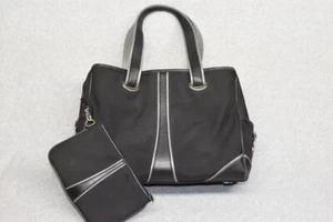 Tumi Briefcase Laptop Bag Ballistic Nylon Leather Trim Business Travel Commute - Afbeelding 1 van 21