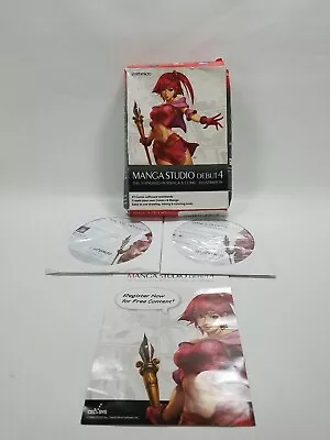 Manga Studio Debut 4 COMPLETE PC & Mac Anime Comic Graphic Novel Cartoon Creator - Image 1 of 3