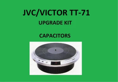 Turntable JVC/VICTOR TT-71 Repair KIT - all capacitors - Image 1 of 4
