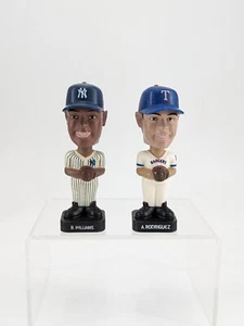 2002 Fotoball Bobblehead Lot: Bernie Williams & Alex Rodriguez | Yankees Rangers - Picture 1 of 7