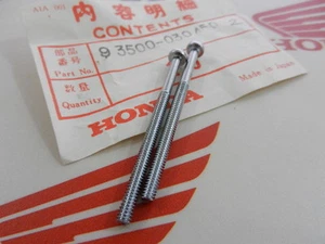Honda CB 450 K 2x Screw Pan Cross 3X45 Lens Tail Light Genuine New - Picture 1 of 1