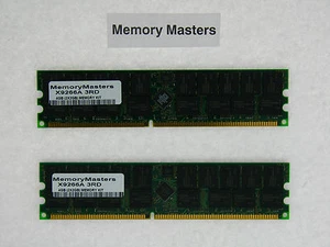 X9266A 4GB 2x2GB 184pin PC2700 ECC DDR-333 Memory for Sun Fire V40z - Picture 1 of 1