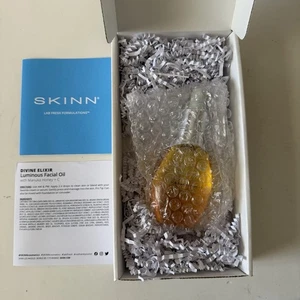 SKINN Cosmetics Divine Elixir Luminous Facial Oil Manuka Honey 1 oz. - SEALED - Picture 1 of 2