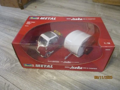 Revell - 08959 - 1:18 - BMW Isetta 250 & Camper - unbespielt, OVP - Bild 1 von 3
