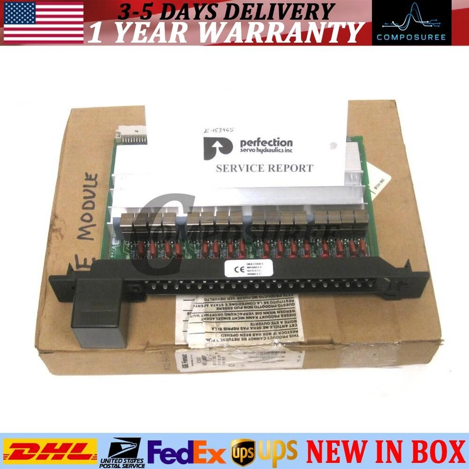 GE FANUC IC697MDL340F 16 POINT OUTPUT MODULE REFURBISHED - Image 1 of 4