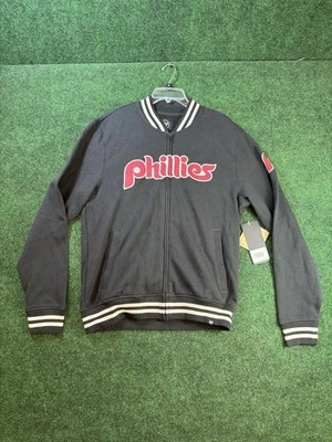 Jaqueta masculina Philadelphia Phillies Wax Pack Pro Camden zíper completo tamanho M 47 - Imagem 1 de 4