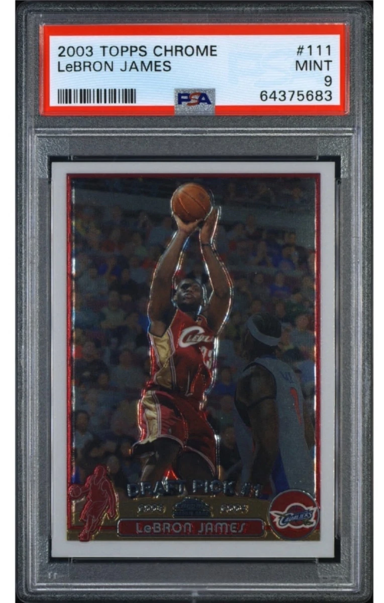 Topps LeBron James 9 Graded Basketball Sports Trading Cards