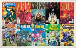 BIG MARVEL COMICS COLLECTION old MARVEL 10 Comic Book LOT J5,315 - Picture 1 of 1