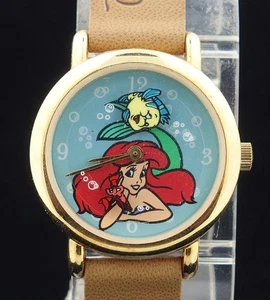 Timex Disney The Little Mermaid Character Watch Rotating Flounder Original Stand - Picture 1 of 3