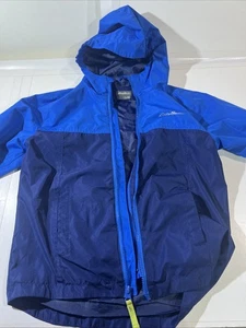 Eddie Bauer Lone Peak Jacket Boys Small 7/8 Lightweight Full Zip Windbreaker - Picture 1 of 5