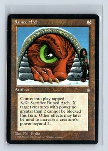 (4x) RUNED ARCH – MTG Magic the Gathering Card – Ice Age – Rare - Picture 1 of 6