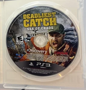 PS3 :  DEADLIEST CATCH : SEA OF CHAOS !!   DISC ONLY   Tracking - Picture 1 of 1