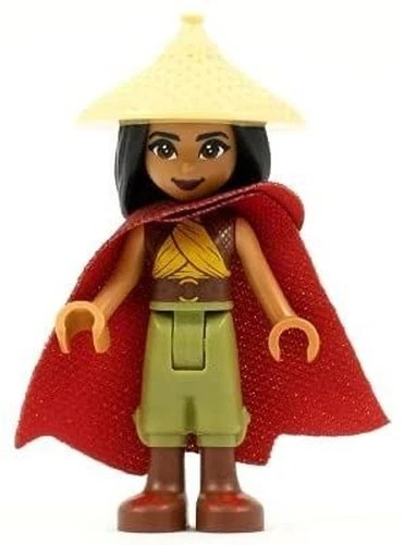 LEGO Disney Raya Cape Rouge Minifigure De 43181 - Photo 1/1