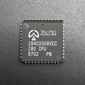 Zilog Z84C0008VEC Z80 CPU 8MHz LCC44 Processor 8Bit CMOS Z80  Microprocessor - Picture 1 of 4