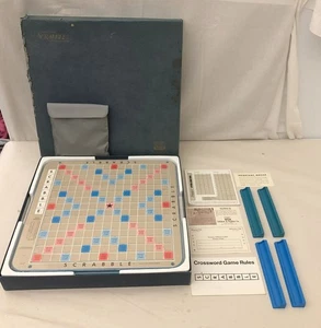 70er Selchow & Righter Co. Scrabble Deluxe Edition Kreuzworträtsel Brettspiel - Bild 1 von 11