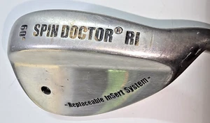 Spin Doctor RI Wedge Golf Club 60° Replaceable Insert Steel Shaft New Grip - Picture 1 of 7