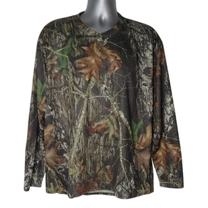 Mossy Oak Camouflage Hunting Shirt Mens 2XL Long sleeve Base Casual - Picture 1 of 6