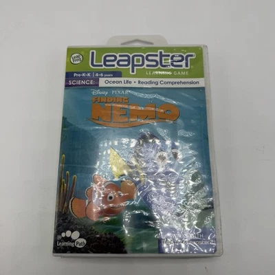 Leapster Learning Game Disney Finding Nemo Science Pre-K Age 4-6 New Sealed - Image 1 of 4