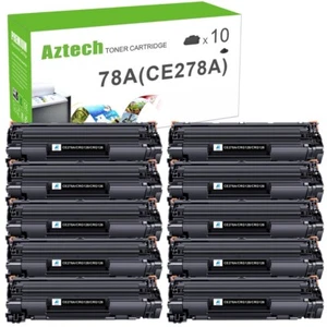 Black 78A CE278A Toner Cartridge Fits For HP LaserJet P1600 P1606dn M1536dnf LOT - Picture 1 of 13