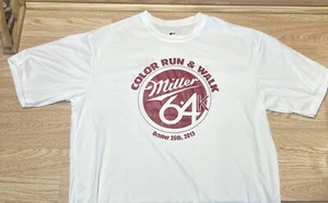 Camiseta Miller 64 K, Color Run & Walk, 26 de octubre de 2013. Hombre Talla: Grande - Imagen 1 de 4