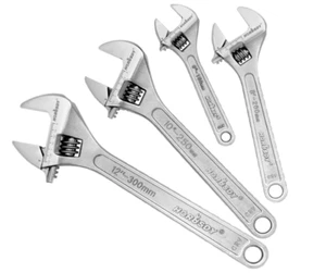 Crescent 4-Piece Adjustable Wrench Set 6-12 in Adjustable CR-V Steel - Picture 1 of 7
