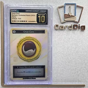 Onyx Core - Alpha Foil Unique CGC Pristine 10 - Sorcery Contested Realm - Picture 1 of 2