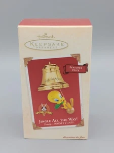 Hallmark Ornament 2003 Jingle All the Way Tweety Musical NOS Looney Tunes New - Picture 1 of 5