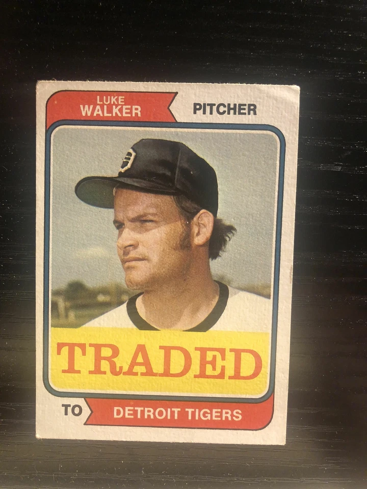1974 Topps Baseball Complete Set Break #501-660, Traded and Red Checklist, 001 - Image 1 of 1